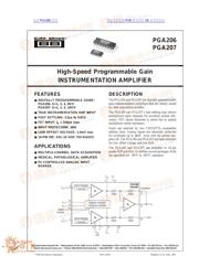 PGA206 数据规格书 1