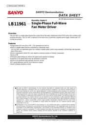LB11961 数据规格书 1