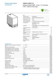 XMPA12B2131 数据规格书 1