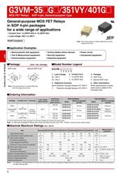 G3VM-351VY datasheet.datasheet_page 1