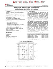 SN74AVC2T45DCURE4 datasheet.datasheet_page 1