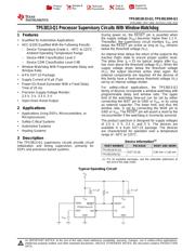 TPS3813K33QDBVRQ1 datasheet.datasheet_page 1