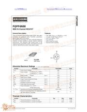 FQPF6N90 datasheet.datasheet_page 1