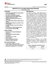LM26CIM5-HHD/NOPB 数据规格书 1