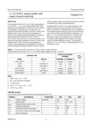 TDA8547TS/N1 datasheet.datasheet_page 5