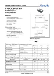 CPDQC5V0P-HF 数据规格书 1