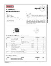 FCD600N60Z datasheet.datasheet_page 1