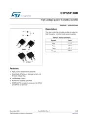 STPS10170CB datasheet.datasheet_page 1