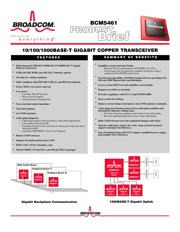 BCM5461SA1KPFG datasheet.datasheet_page 1