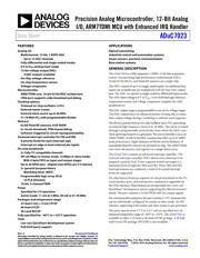 EVAL-ADUC7023QSPZ 数据规格书 1