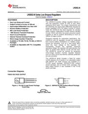LM2931CMX/NOPB 数据规格书 1