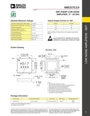 HMC517LC4TR datasheet.datasheet_page 4