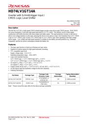 HD74LV1GT14ACME datasheet.datasheet_page 1