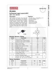 IRL640 datasheet.datasheet_page 2