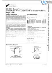 LM4990 datasheet.datasheet_page 1