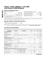 MAX1437ECQ-TD 数据规格书 2