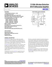 ADL5561-EVALZ datasheet.datasheet_page 1