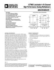 ADG428BP datasheet.datasheet_page 1