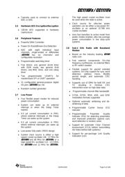 CC1111F16RSPR 数据规格书 6