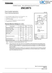 2SC2873 Datenblatt PDF