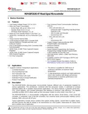 MSP430F2619SPM Datenblatt PDF