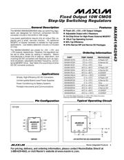 MAX641ACSA+ Datenblatt PDF