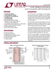 LTC1419ISW#PBF datasheet.datasheet_page 1