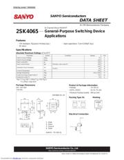 2SK4065-DL-E datasheet.datasheet_page 1