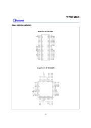 W78E516BP-40 datasheet.datasheet_page 2