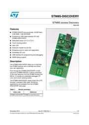 STM8S-DISCOVERY datasheet.datasheet_page 1