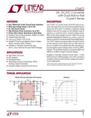 LT3477EFE#TRPBF Datenblatt PDF