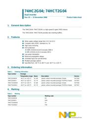 74HCT2G04GW datasheet.datasheet_page 1