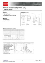 2SB1184TLP 数据规格书 1