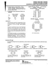 SN74LS86AN Datenblatt PDF