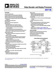 ADV7186BBCZ-T-RL datasheet.datasheet_page 1