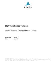 B72214P2271K101 datasheet.datasheet_page 1