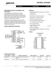 ADC0802LCN Datenblatt PDF