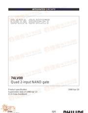 74LV00 datasheet.datasheet_page 1