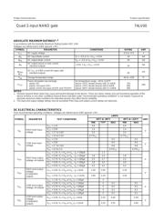 74LV00 datasheet.datasheet_page 4