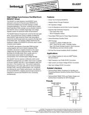 ISL6207CRZ datasheet.datasheet_page 1