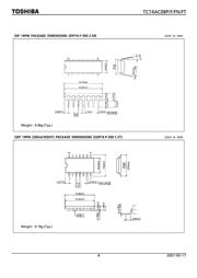 TC74AC08FT datasheet.datasheet_page 4