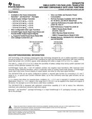 SN74AUP1T58DCKT datasheet.datasheet_page 1