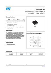 STS5PF30L datasheet.datasheet_page 1