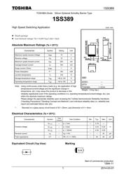 1SS389 数据规格书 1