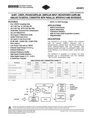 ADS8471IBRGZT datasheet.datasheet_page 1