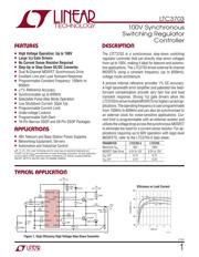 LTC3703EG#PBF Datenblatt PDF