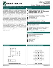 UCLAMP0506A.TCT 数据规格书 1