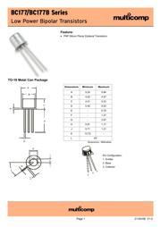 BC177B datasheet.datasheet_page 1