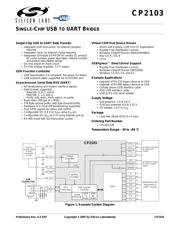 CP2103EK datasheet.datasheet_page 1