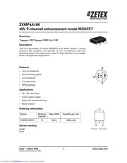 ZXMP4A16KTC 数据规格书 1